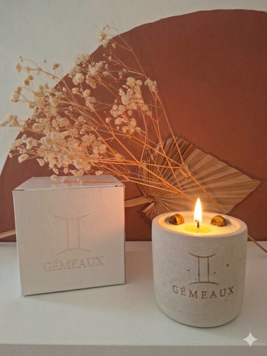 Bougie parfumée Gémeaux