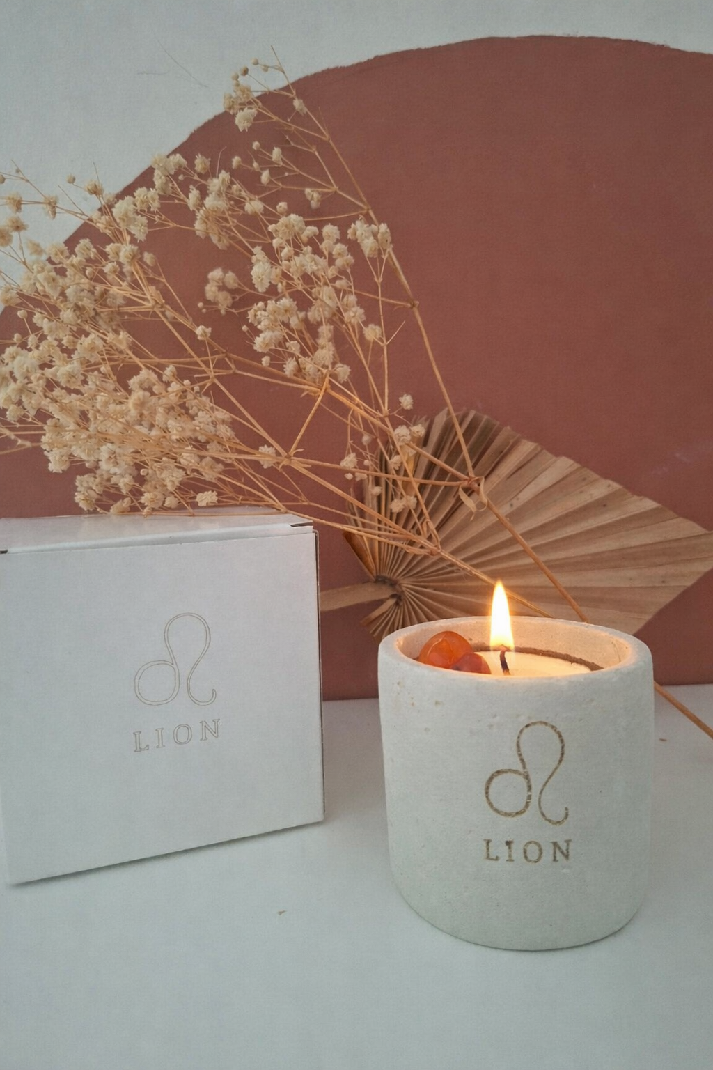 Bougie parfumée Lion