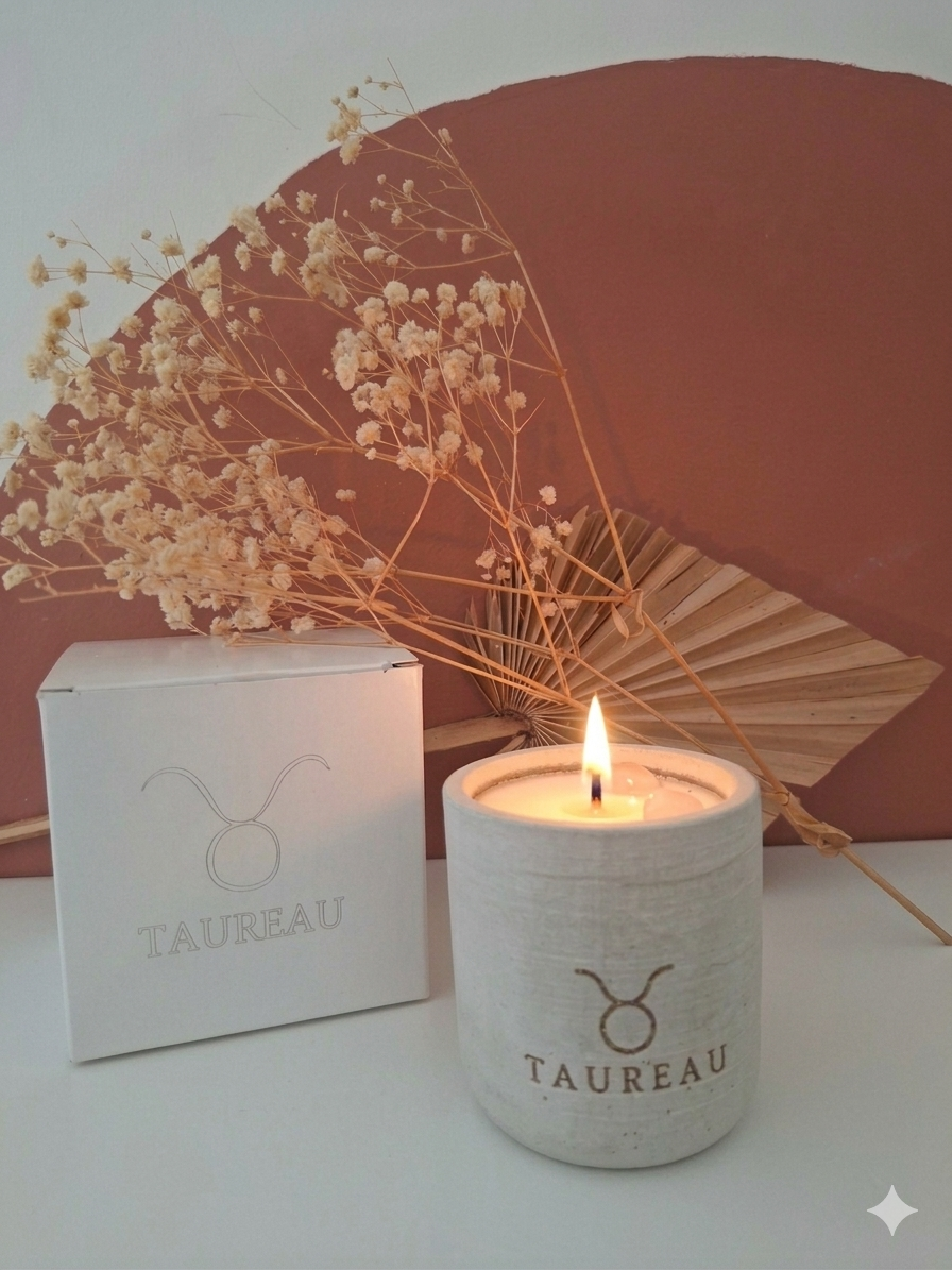 Bougie parfumée Taureau