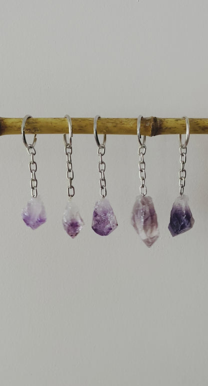 Porte-clés Améthyste