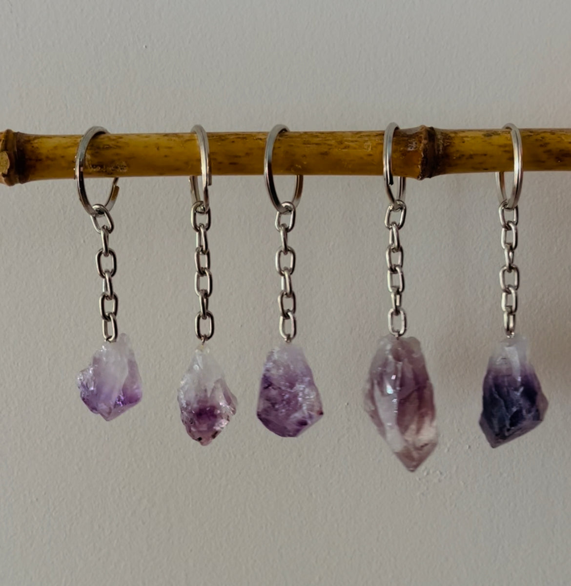 Porte-clés Améthyste