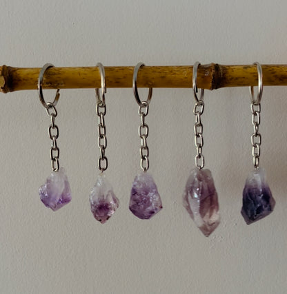 Porte-clés Améthyste